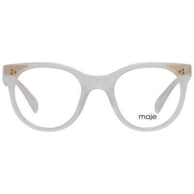 Maje White Plastic Glasses (Frames)