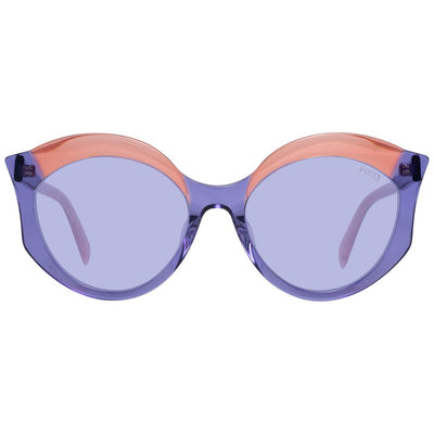Emilio Pucci Multicolor Plastic Sunglasses