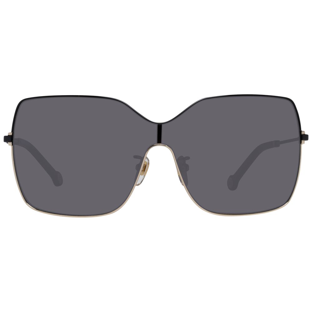 Carolina Herrera Black Metal Sunglasses