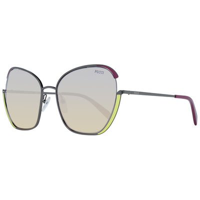 Emilio Pucci Graue Damen-Sonnenbrille
