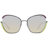 Emilio Pucci Gray Metal Sunglasses