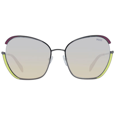Emilio Pucci Graue Damen-Sonnenbrille