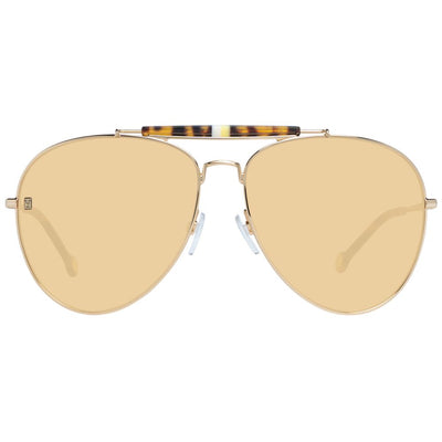 Tommy Hilfiger Goldene Damen-Sonnenbrille