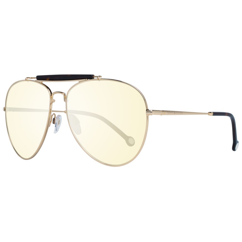 Tommy Hilfiger Goldene Damen-Sonnenbrille