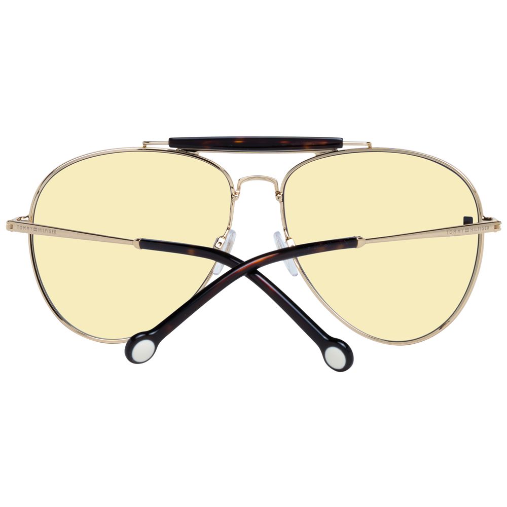 Tommy Hilfiger Goldene Damen-Sonnenbrille
