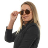 Tommy Hilfiger Goldene Damen-Sonnenbrille