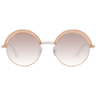 Web Rose Gold Metal & Plastic Sunglasses