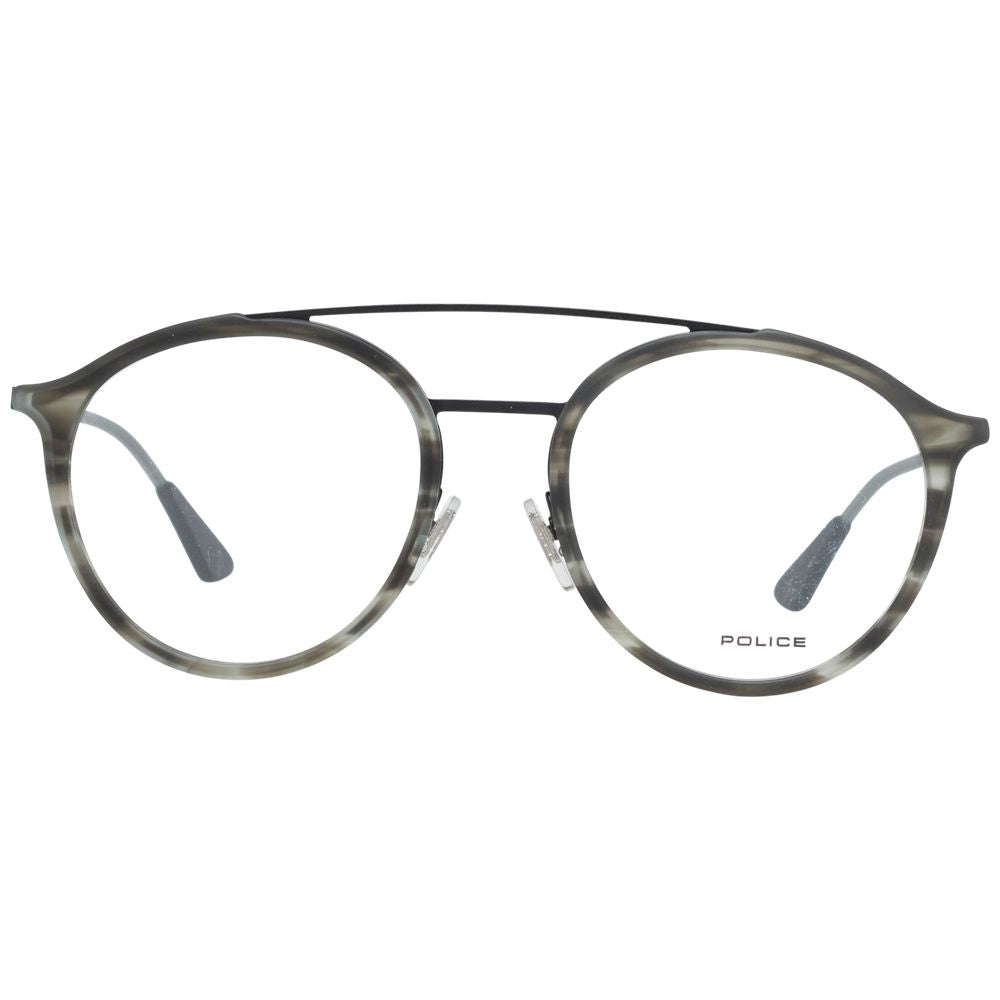 Police Gray Metal & Plastic Glasses (Frames)