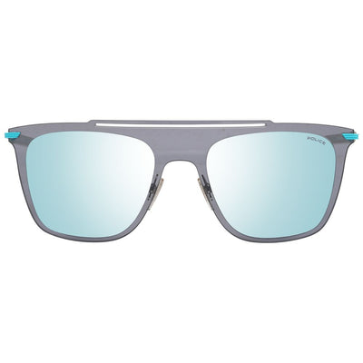 Police Blue Metal & Plastic Sunglasses