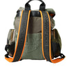 Sac à dos patchwork vert militaire Dolce &amp; Gabbana
