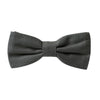 Dolce & Gabbana Gray Silk Patterned Adjustable Neck Men Papillon Bow Tie