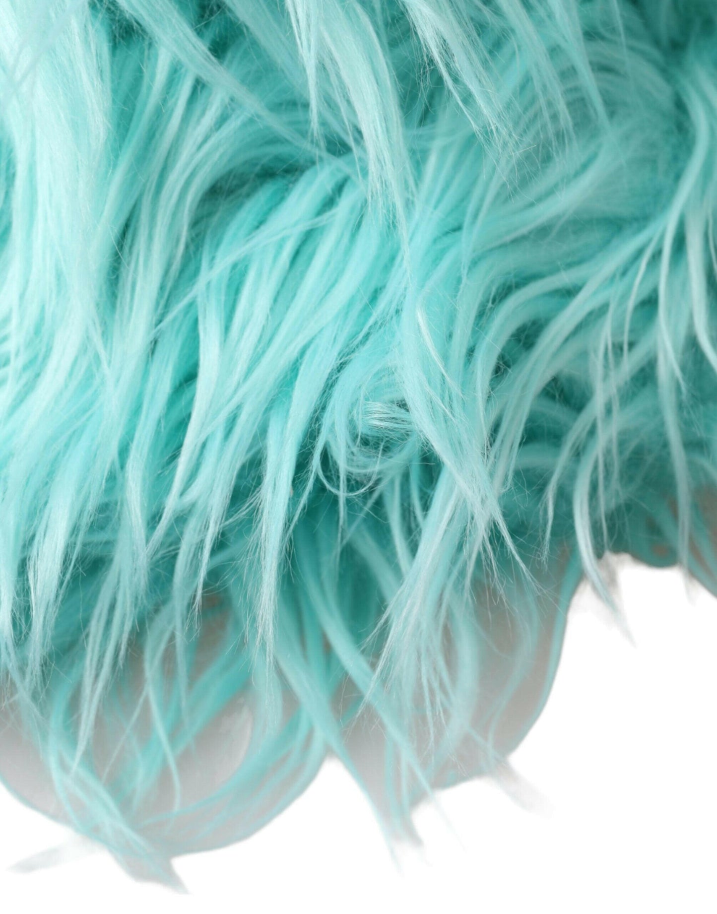 Bob Dolce &amp; Gabbana en fourrure acrylique vert menthe pour femme