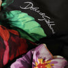 Dolce &amp; Gabbana – Schwarzer Wickelhut mit Blumenmuster