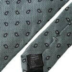 Dolce & Gabbana Green 100% Silk Patterned Adjustable Men Tie