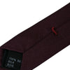 Dolce & Gabbana Bordeaux Solid 100% Silk Adjustable Men Tie