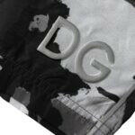 Dolce &amp; Gabbana Multicolor Camouflage DG Logo Beachwear Shorts Bademode