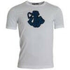 Dolce &amp; Gabbana – Weißes T-Shirt „King Of Love“ mit Rundhalsausschnitt und kurzen Ärmeln