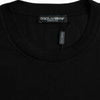 Dolce & Gabbana Black Cotton Round Neck Short Sleeves T-shirt