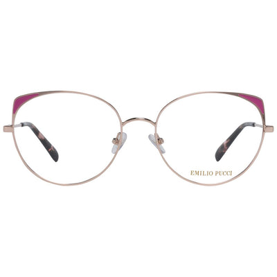 Emilio Pucci Rose Gold Metal Glasses (Frames)