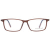 Ermenegildo Zegna Brown Plastic Glasses (Frames)