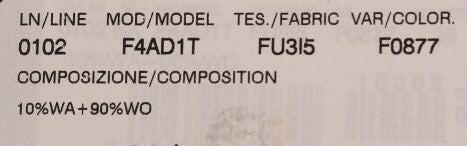 Jupe trapèze longueur genou en laine rose élégante Dolce &amp; Gabbana