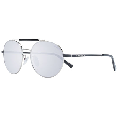 Sting Gray Metal Sunglasses