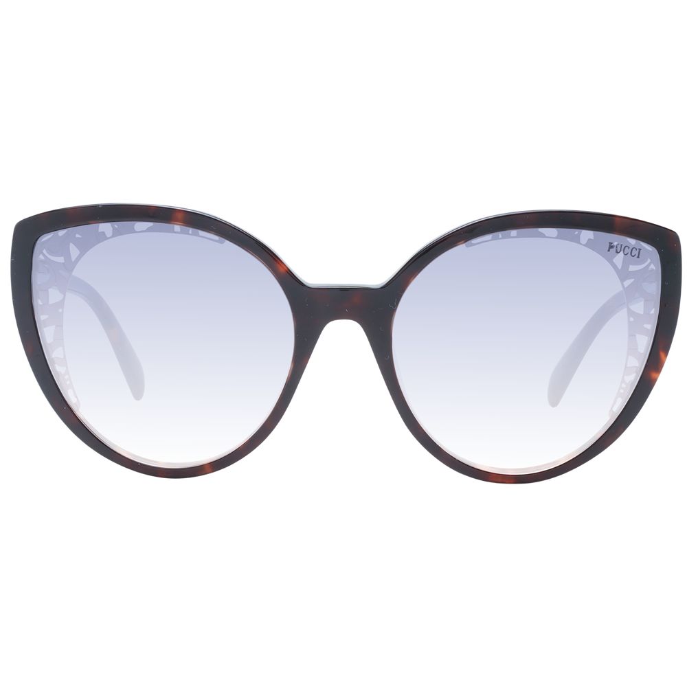 Emilio Pucci Braune Damen-Sonnenbrille