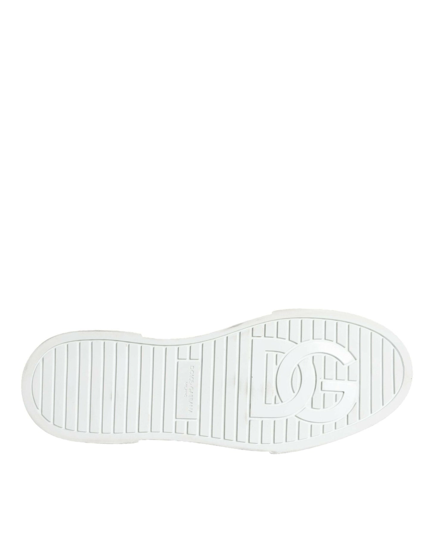 Dolce &amp; Gabbana Mehrfarbige Patchwork-High-Top-Sneaker