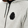 Billionaire Italian Couture Gray Cotton Hooded Sweatsuit