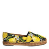 Espadrilles à enfiler Dolce &amp; Gabbana multicolores citron