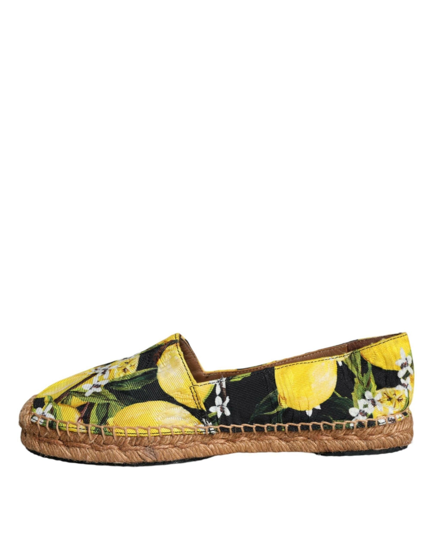 Espadrilles à enfiler Dolce &amp; Gabbana multicolores citron