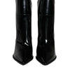 Bottines pointues en cuir verni noir Dolce &amp; Gabbana