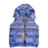 Versace Blue Polyester Vest