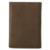 Billionaire Italian Couture Brown Leather Bifold Wallet
