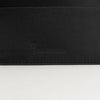 Billionaire Italian Couture Black Leather Cardholder Wallet