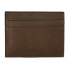 Billionaire Italian Couture Brown Leather Cardholder Wallet