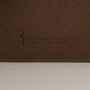 Billionaire Italian Couture Brown Leather Cardholder Wallet