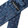 Dolce & Gabbana Blue Patterned 100% Silk Adjustable Men Tie