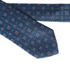 Dolce & Gabbana Blue Patterned 100% Silk Adjustable Men Tie