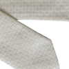 Dolce & Gabbana Off White Silk Adjustable Necktie Men Tie