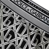 Dolce & Gabbana Black White DG Logo Cotton Stretch Cycling Underwear Men