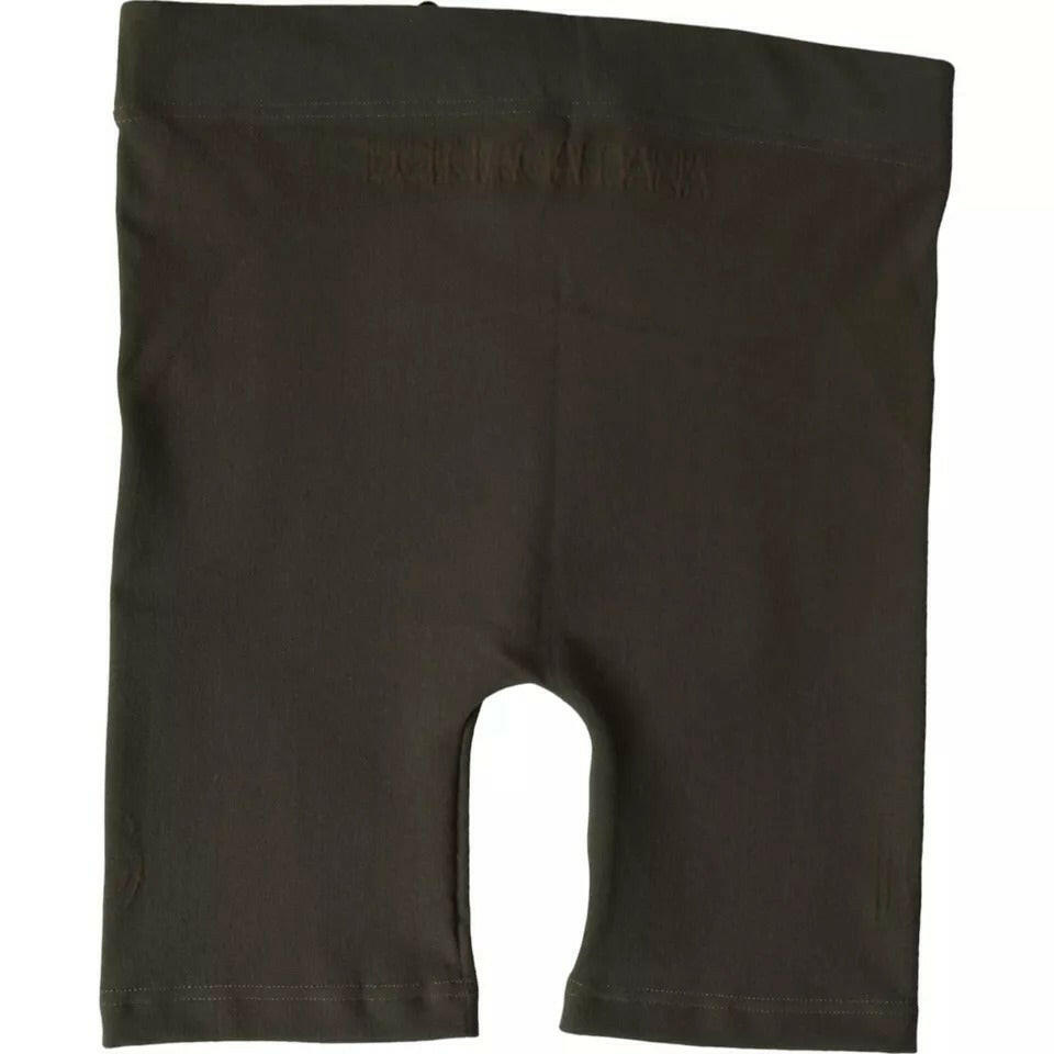 Boxer en coton stretch marron Dolce &amp; Gabbana