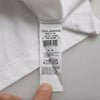 T-shirt à manches courtes et col rond en coton blanc Dolce &amp; Gabbana