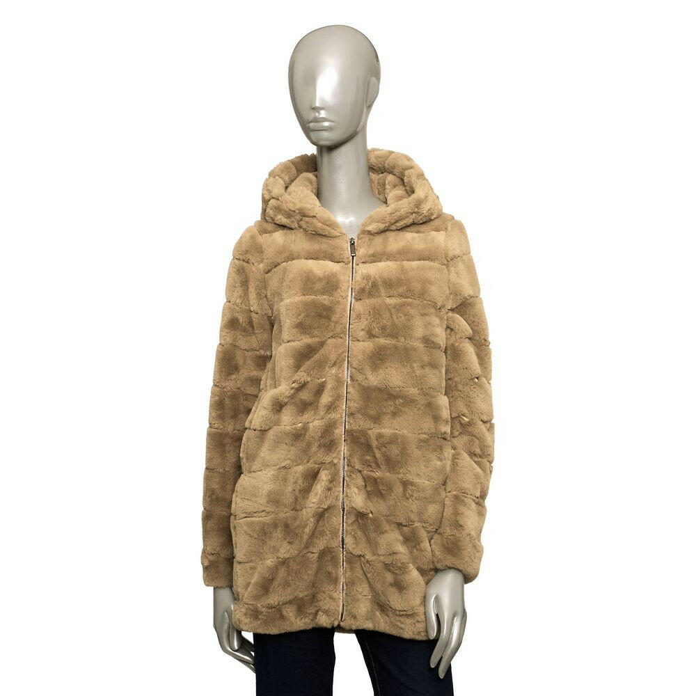 Manteau femme en polyester beige tendance Baldinini
