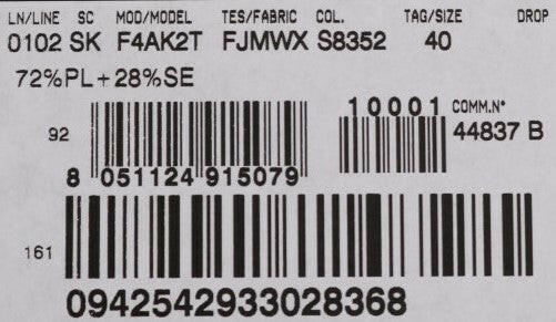 Dolce & Gabbana Multicolor Jacquard Straight Pencil Skirt