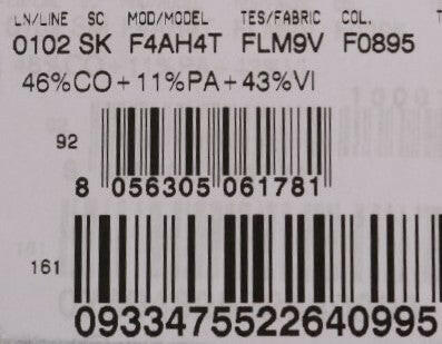 Dolce & Gabbana Orange Macramé Lace Pencil Skirt