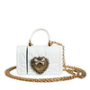 Dolce & Gabbana White Silicone Devotion Heart Cover Hand Bag Airpod Case