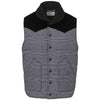 Gran Sasso Gray Cotton Sleveless Jacket
