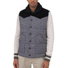 Gran Sasso Gray Cotton Sleveless Jacket