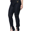 Dolce & Gabbana Black Cotton Blend Skinny Denim Jeans